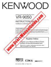 Ver VR-9050 pdf Manual de usuario en inglés (EE. UU.)