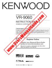 Visualizza VR-9060 pdf Manuale utente inglese (USA).