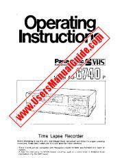 Ver AG-6740P pdf Instrucciones de operación