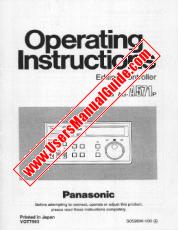 View AG-A571P pdf Operating Instructions