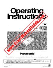 Ver AG-B15 pdf Instrucciones de operación