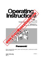 View AGDVC80P pdf Operating Instructions