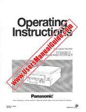 Ver AG-RT600AP pdf Instrucciones de operación