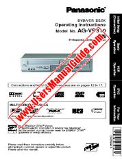 View AG-VP310 pdf Operating Instructions