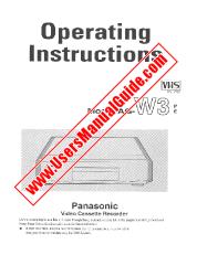 View AG-W3P pdf Operating Instructions