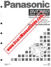 View AJ-D210P pdf Operating Instructions