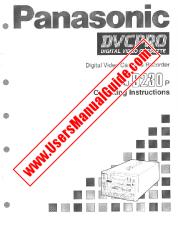 Vezi AJ-D230P pdf Instrucțiuni de operare