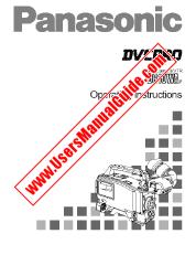 Ver AJ-D610WAP pdf Cámara digital / VTR - Instrucciones de funcionamiento