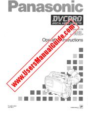View AJ-D810K pdf Digital Camera/VTR - Operating Instructions