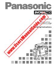 View AJHDC27AP pdf Camera/VTR - Operating Instructions