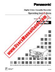 View AJSD755P pdf Digital Video Cassette Recorder - Operating Instructions