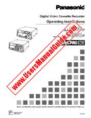 Voir AJ-SD930P pdf Enregistreur numérique Cassette vidéo