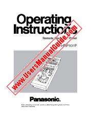 Ver AK-HRP931 pdf Instrucciones de operación