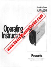 Ver AW-E600 pdf Instrucciones de operación
