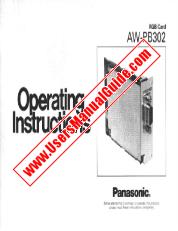 Ver AW-PB302 pdf Instrucciones de operación