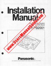 Vezi AY-PB2001 pdf Consiliul efect 3D - Manual de instalare