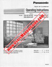 View CS-XC241KP pdf ENGLISH AND ESPAÑOL Operating Instructions