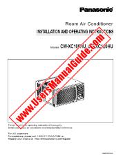 Voir CW-XC120HU pdf ANGLAIS ET ESPAÑOL - Instructions d'installation et d'utilisation