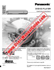 Ver DVDCP72 pdf Instrucciones de operación