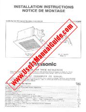 View FV-11VQD2 pdf ENGLISH and FRENCH - Installation Instructions