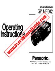 Ver GPMF602 pdf Instrucciones de operación