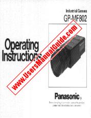 Ver GP-MF802 pdf Instrucciones de operación