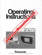 Vezi GPRV111 pdf Instrucțiuni de operare