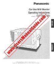 Ansicht GP-RV700 pdf Car-Use B / W Monitor - Bedienungsanleitung