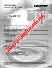 Vezi HQ-2081SH pdf Quasar - engleză și ESPAÑOL - Manual de montaj