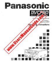 Ver AJ-D750P pdf Instrucciones de operación