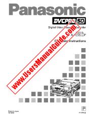 Ver AJ-D92P pdf Instrucciones de operación