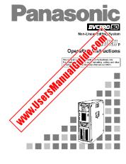 View AJ-DE97P pdf Non-Linear Editing System - Operating Instructions