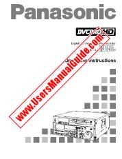Voir AJ-HD150 pdf HD Digital Video Cassette Recorder - Mode d'emploi