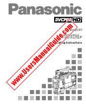 View AJHDC20AP pdf Camera/VTR - Operating Instructions