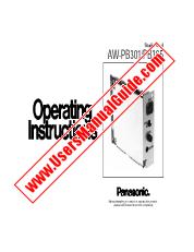 Vezi AW-PB301 pdf Instrucțiuni de operare
