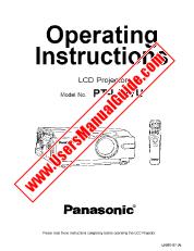 Vezi PTL557U pdf Instrucțiuni de operare