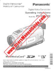 Ver PV-DV102D pdf Digital Palmcorder - MultiCam Camcorder - Instrucciones de funcionamiento