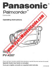 Vezi PV-A207D pdf Instrucțiuni de operare