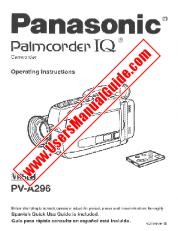 Ver PV-A296D pdf Instrucciones de operación