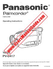 View PV-D417D pdf Operating Instructions