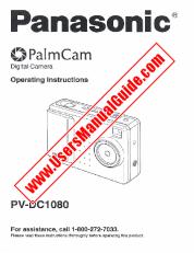 View PV-DC1080 pdf PalmCam - Operating Instructions