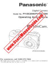 View PV-DC2090 pdf Operating Instructions