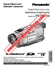 Ver PVDV702D pdf Palmcorder digital - MultiCam - Instrucciones de funcionamiento
