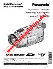View PV-DV73D pdf Digital Palmcorder - MultiCam - Operating Instructions