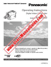 View PV-GS33D pdf Digital Palmcorder MultiCam Camcorder - Operating Instructions