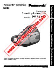 View PV-L552H pdf VHS-C Palmcorder - Operating Instructions