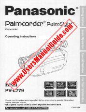 View PVL779D pdf VHS-C Palmcorder - PalmSight - Operating Instructions