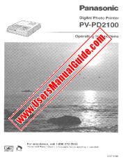 View PV-PD2100 pdf Operating Instructions