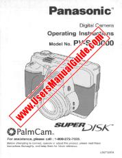 View PV-SD5000 pdf PalmCam SUPER DISK - Operating Instructions
