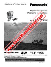 View PVVM202 pdf Digital Palmcorder MultiCam Camcorder - Operating Instructions
